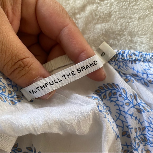 Faithfull The Brand Cabana Playsuit Sunfaded Print - Picture 4 of 9